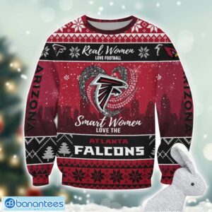 Atlanta Falcons Logo Ugly Christmas Sweater For Fans Men And Women Christmas Gift Ideas Product Photo 1