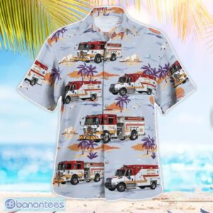 Maryland, Howard County Department of Fire and Rescue Services - Rivers Park - Station 10 Hawaiian Shirt Beach Shirt For Men And Women Product Photo 3
