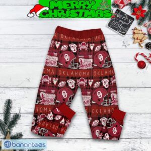 Oklahoma Sooners Grinch Hate Us Christmas Fleece Pajamas Set All Over Print Christmas Gift - Oklahoma Sooners Grinch Hate Us Christmas Fleece Pajamas Set-4