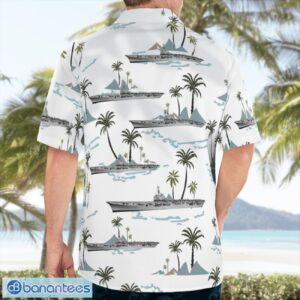 Royal Australian Navy HMAS Sydney (R17) White Hawaiian Shirt Product Photo 2