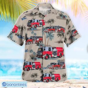 Hollywood, Broward County, Florida, Hollywood Fire Rescue Hawaiian Shirt Beach Shirt For Men And Women Product Photo 3