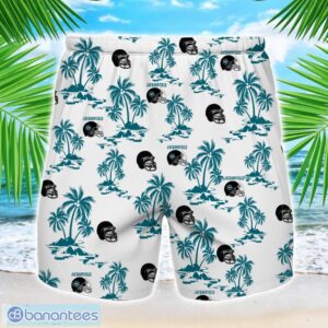 Coconut design Logo Jacksonville Team Hawaiian And Shorts All Printed Beach Set For Fans Custom Name Product Photo 1