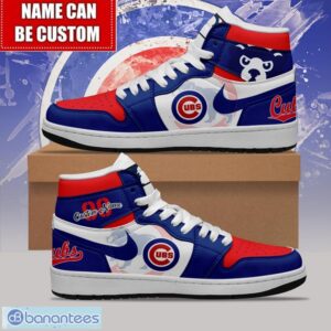 Chicago Cubs Custom Name Number Limited Air Jordan Hightop Shoes JD1 Sneakers Product Photo 1