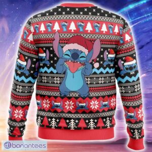 Lilo and Stitch Knitted Xmas Sweater Trending Holidays For Men Women Fans - Lilo and Stitch Ugly Christmas Sweater_2