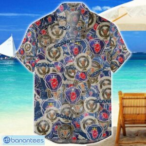 Scania AOP Truck Logo Hawaiian Shirt Summer Gift For Men And Women Product Photo 1