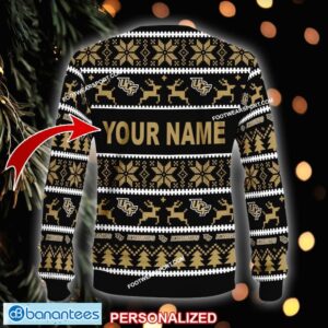 NEW Nutcracker UCF Knights Ugly Christmas Sweater Gift Holidays Custom Name - NCAA UCF Knights Ugly Christmas Sweater For Men And Women Photo 2