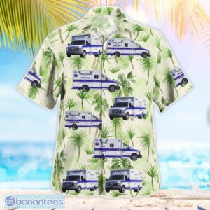 Pittston, Pennsylvania, Greater Pittston Regional Ambulance Hawaiian Shirt Product Photo 3