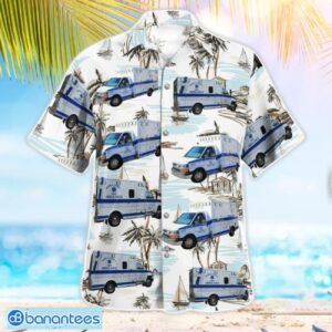 Mobile County EMS Hawaiian Shirt Beach Summer Shirt Product Photo 3
