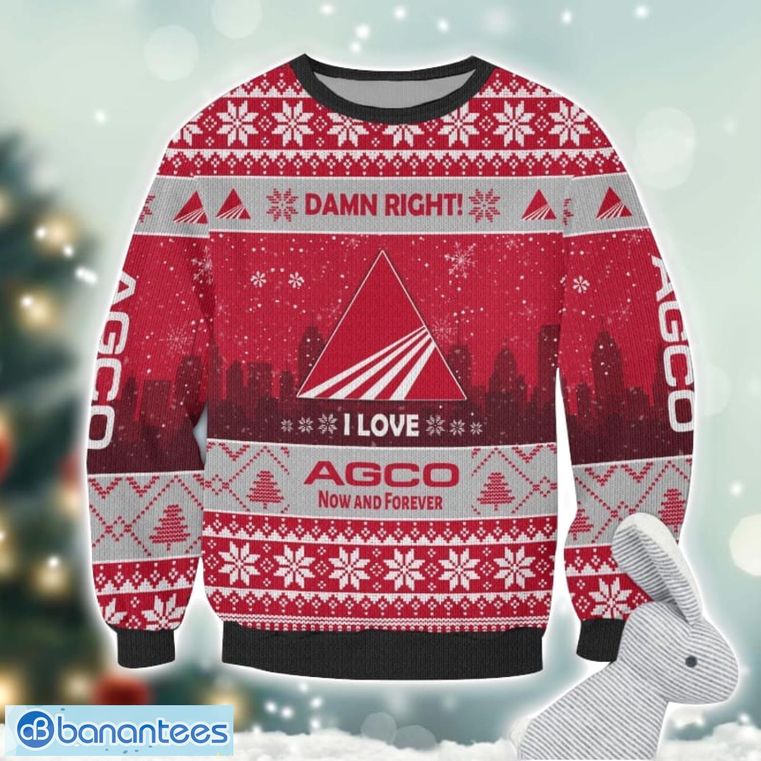 agco allis damn right i lover agco now and forever 3d ugly christmas sweater christmas gift 1 image AGCO Allis Damn Right I Lover AGCO Now And Forever 3D Ugly Christmas Sweater Christmas Gift Product Photo 2