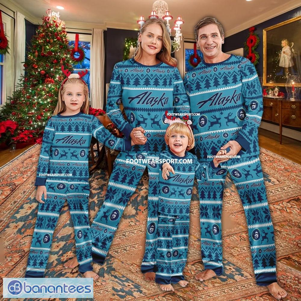 alaska airlines ugly christmas pajamas set gift for family image Alaska Airlines Ugly Christmas Pajamas Set Gift For Family - Alaska Airlines Ugly Christmas Pajamas Set Gift For Family