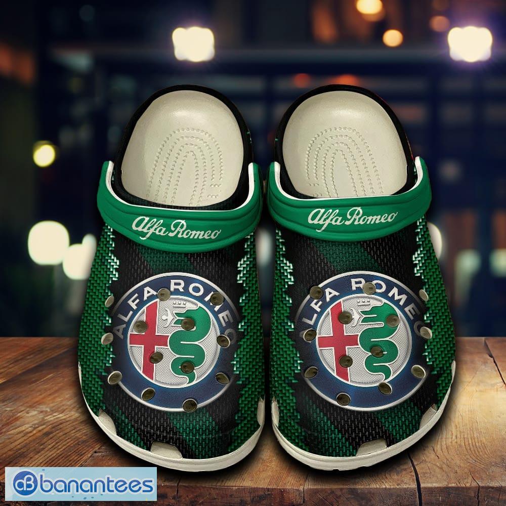 alfa romeo car 3d clogs shoes green for men women fans gift summer beach all over print image Alfa Romeo Car 3D Clogs Shoes Green For Men Women Fans Gift Summer Beach All Over Print - Alfa Romeo Car 3D Clogs Shoes Green For Men Women Fans Gift Summer Beach All Over Print