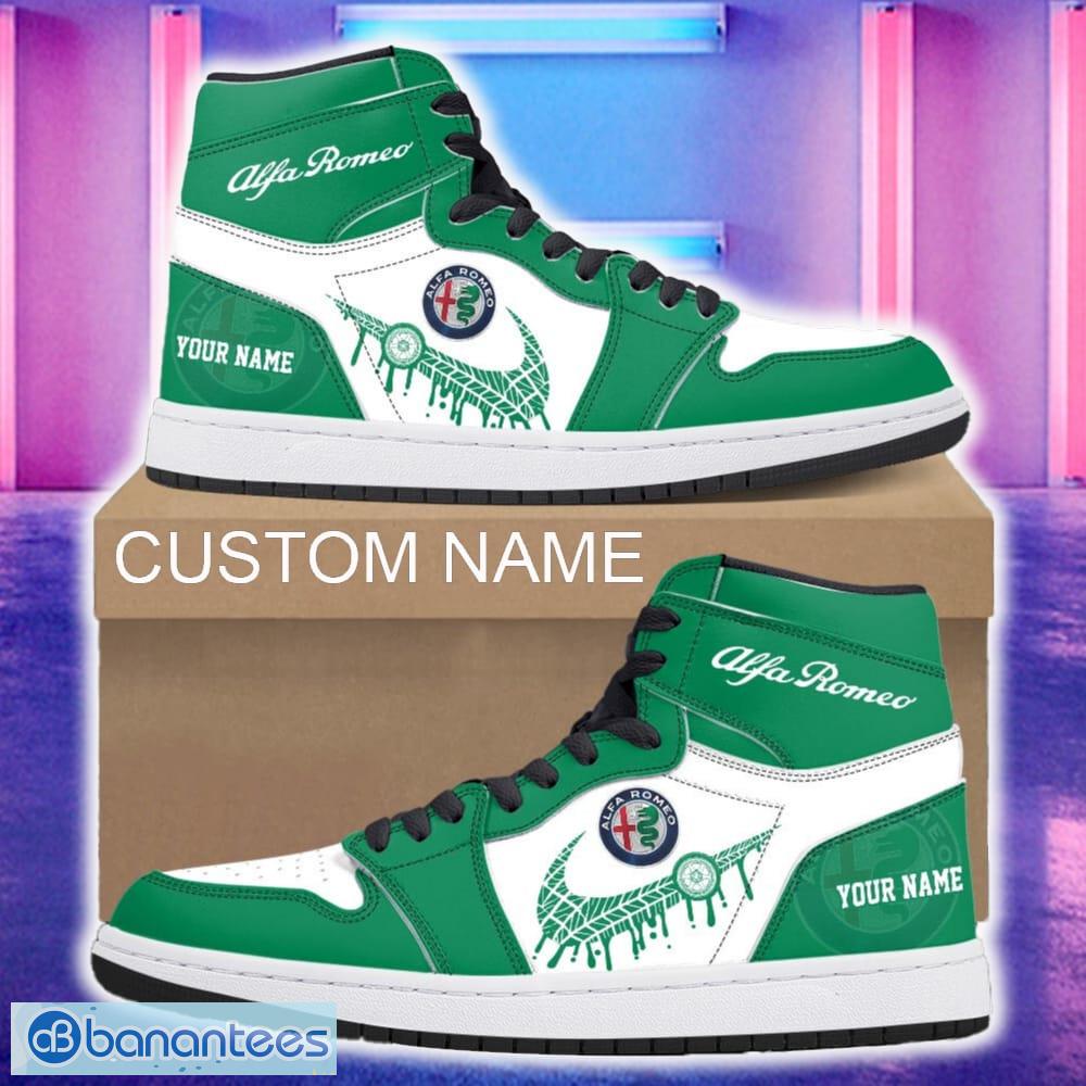 alfa romeo car air jordan 1 hightop shoes new for fans gift aj1 sneaker custom name image Alfa Romeo Car Air Jordan 1 Hightop Shoes New For Fans Gift AJ1 Sneaker Custom Name - Alfa Romeo Air Jordan 1 Hightop Shoes_4