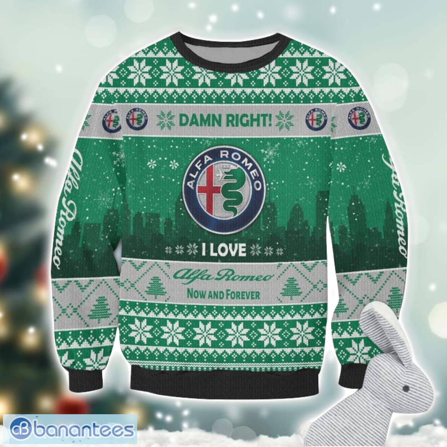 alfa romeo damn right i lover alfa romeo now and forever 3d ugly christmas sweater christmas gift 1 image Alfa Romeo Damn Right I Lover Alfa Romeo Now And Forever 3D Ugly Christmas Sweater Christmas Gift Product Photo 2