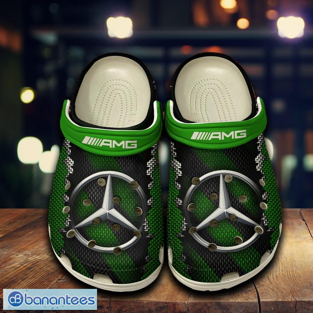 amg car 3d clogs shoes green for men women fans gift summer beach all over print image AMG Car 3D Clogs Shoes Green For Men Women Fans Gift Summer Beach All Over Print - AMG Car 3D Clogs Shoes Green For Men Women Fans Gift Summer Beach All Over Print