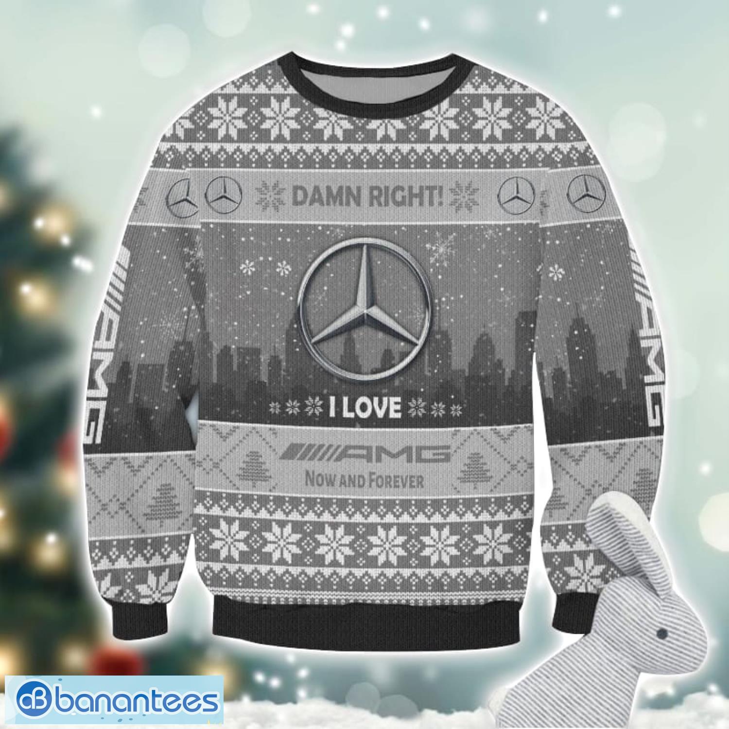 amg damn right i lover amg now and forever 3d ugly christmas sweater christmas gift 1 image AMG Damn Right I Lover AMG Now And Forever 3D Ugly Christmas Sweater Christmas Gift Product Photo 2