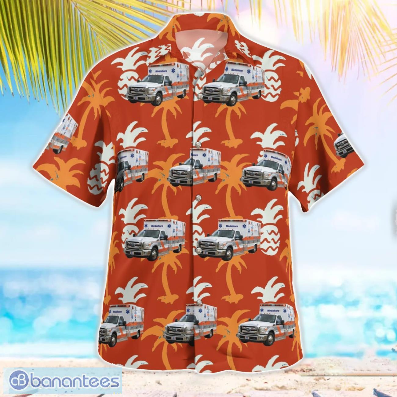 anderson south carolina medshore ambulance service hawaiian shirt 2 image Anderson, South Carolina, Medshore Ambulance Service Hawaiian Shirt Product Photo 3