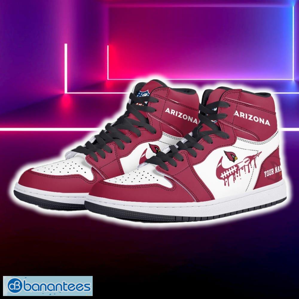 arizona cardinals air jordan hightop shoes new custom name for fans gift sneaker 1 image Arizona Cardinals Air Jordan Hightop Shoes New Custom Name For Fans Gift Sneaker - Arizona Cardinals Air Jordan Hightop Shoes Photo 5