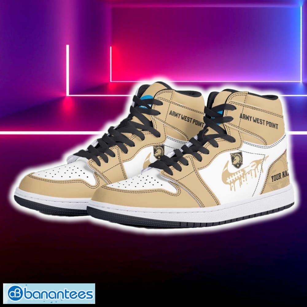 army black knights air jordan hightop shoes new custom name for fans gift sneaker 1 image Army Black Knights Air Jordan Hightop Shoes New Custom Name For Fans Gift Sneaker - Army Black Knights Air Jordan Hightop Shoes Photo 5