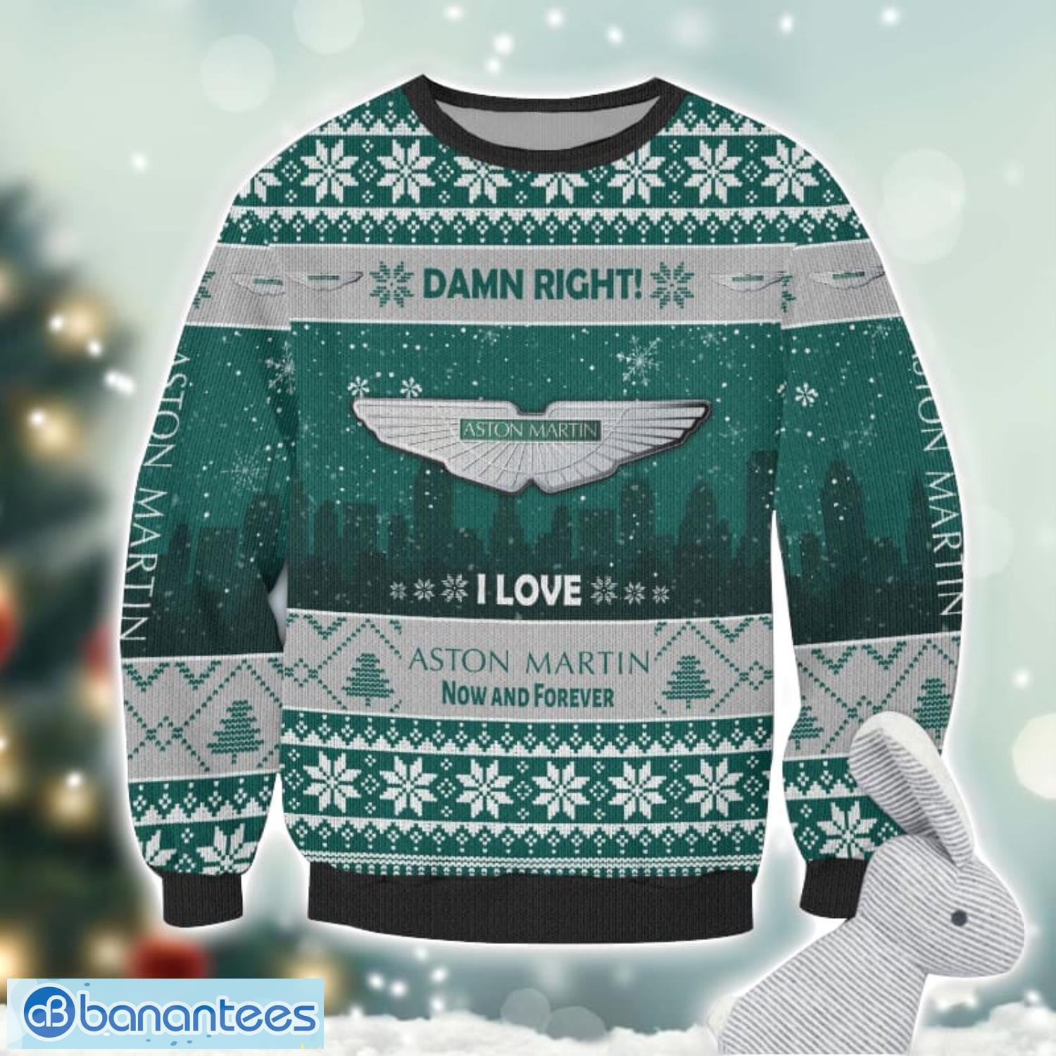 aston martin damn right i lover aston martin now and forever 3d ugly christmas sweater christmas gift 1 image Aston-Martin Damn Right I Lover Aston-Martin Now And Forever 3D Ugly Christmas Sweater Christmas Gift Product Photo 2
