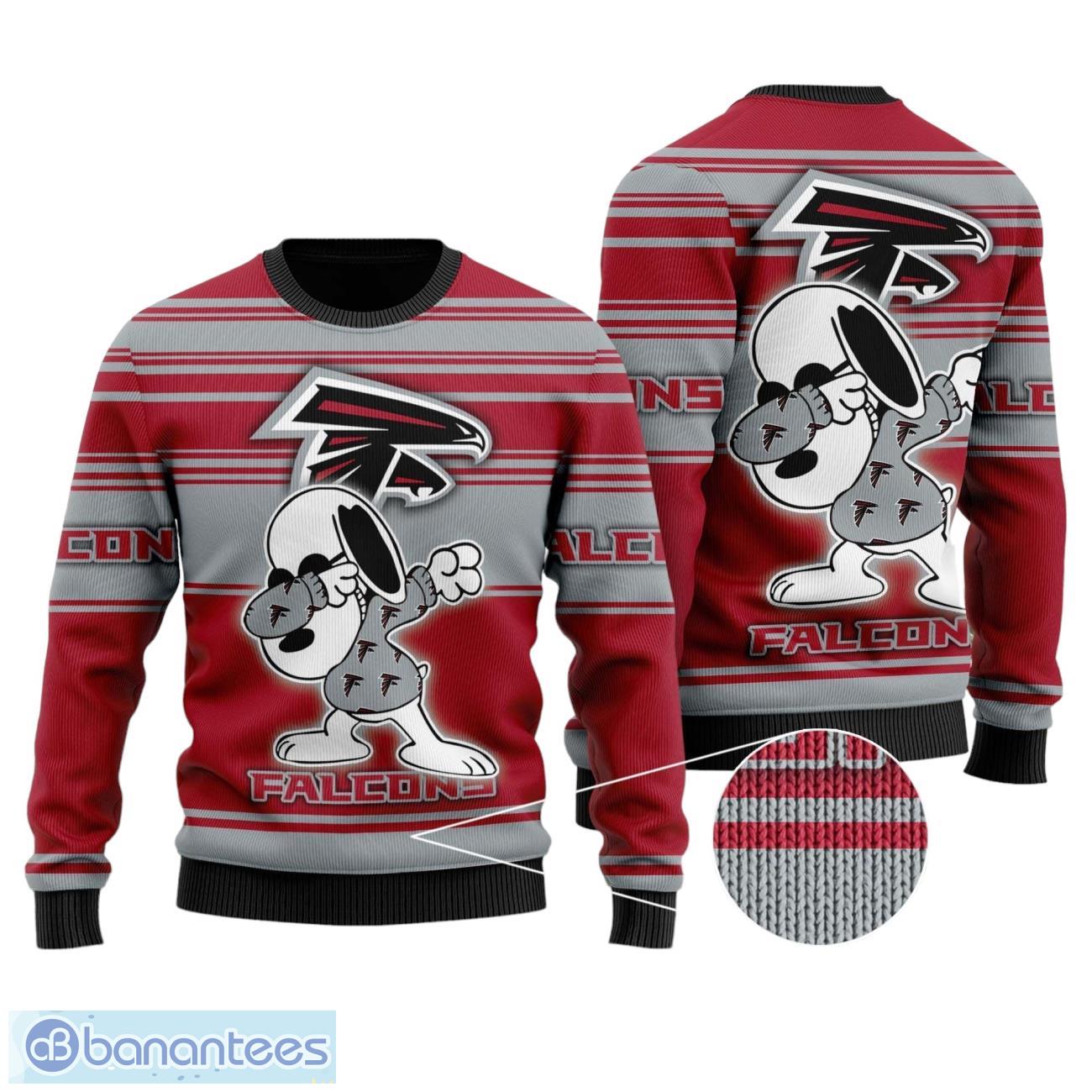 atlanta falcons3d full printed christmas all over print sweater image Atlanta Falcons3D Full Printed Christmas All Over Print Sweater Product Photo 1