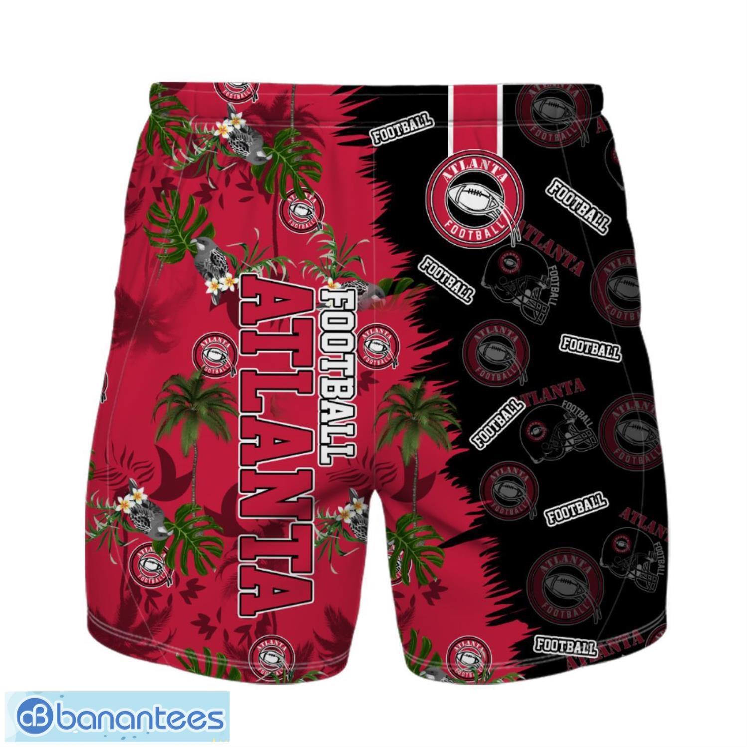 atlanta football team hawaiian shirt and shorts custom name number tropical style hawaiian shirt 1 image Atlanta Football Team Hawaiian Shirt And Shorts Custom Name Number Tropical Style Hawaiian Shirt Product Photo 2