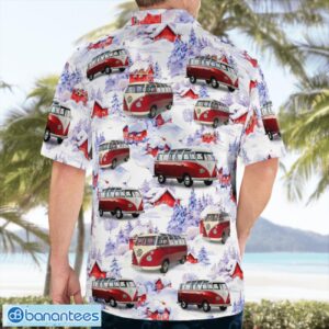 Volkswagen Samba Christmas Aloha Hawaiian Shirt Product Photo 2