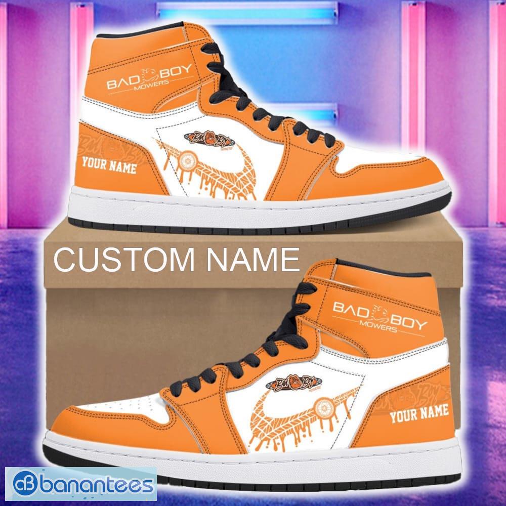 badboy car air jordan 1 hightop shoes new for fans gift aj1 sneaker custom name image Badboy Car Air Jordan 1 Hightop Shoes New For Fans Gift AJ1 Sneaker Custom Name - Badboy Air Jordan 1 Hightop Shoes_4