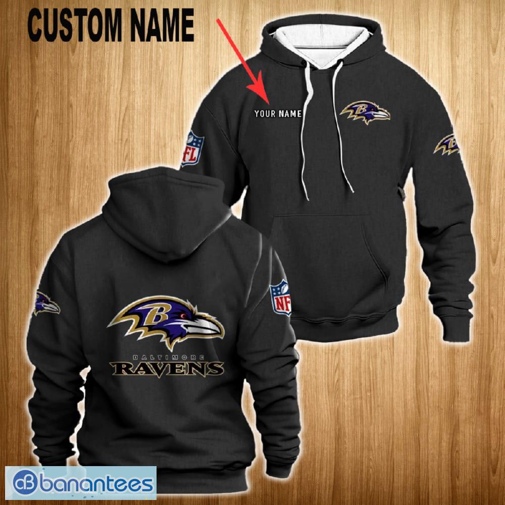 baltimore ravens full print 3d hoodie black new for fans gift men women custom name image Baltimore Ravens Full Print 3D Hoodie Black New For Fans Gift Men Women Custom Name - Baltimore Ravens Full Print 3D Hoodie Black New For Fans Gift Men Women Custom Name