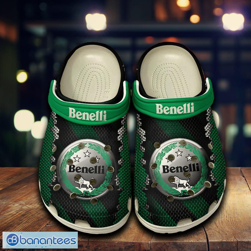 benelli car 3d clogs shoes green for men women fans gift summer beach all over print image Benelli Car 3D Clogs Shoes Green For Men Women Fans Gift Summer Beach All Over Print - Benelli Car 3D Clogs Shoes Green For Men Women Fans Gift Summer Beach All Over Print