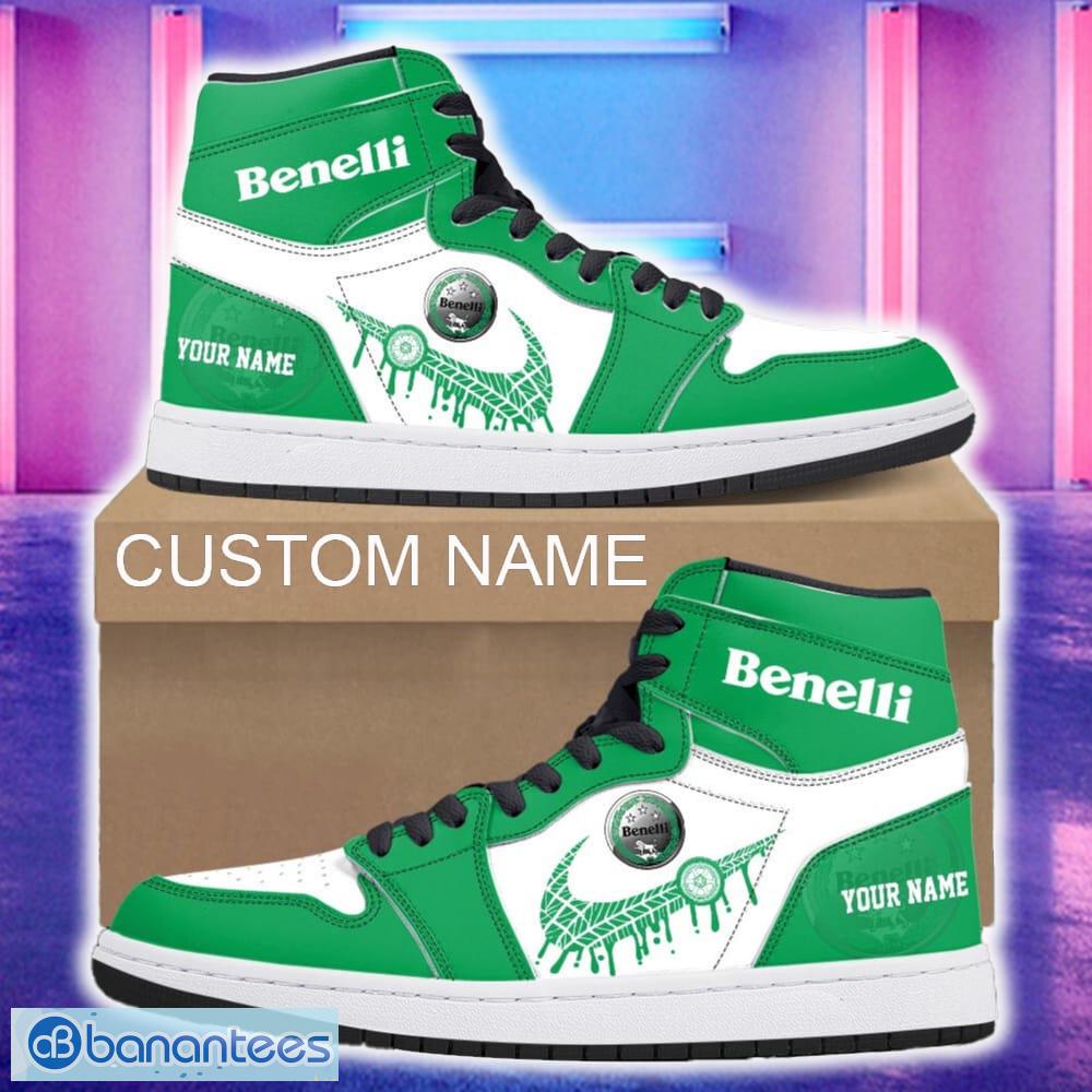 benelli car air jordan 1 hightop shoes new for fans gift aj1 sneaker custom name image Benelli Car Air Jordan 1 Hightop Shoes New For Fans Gift AJ1 Sneaker Custom Name - Benelli Air Jordan 1 Hightop Shoes_4