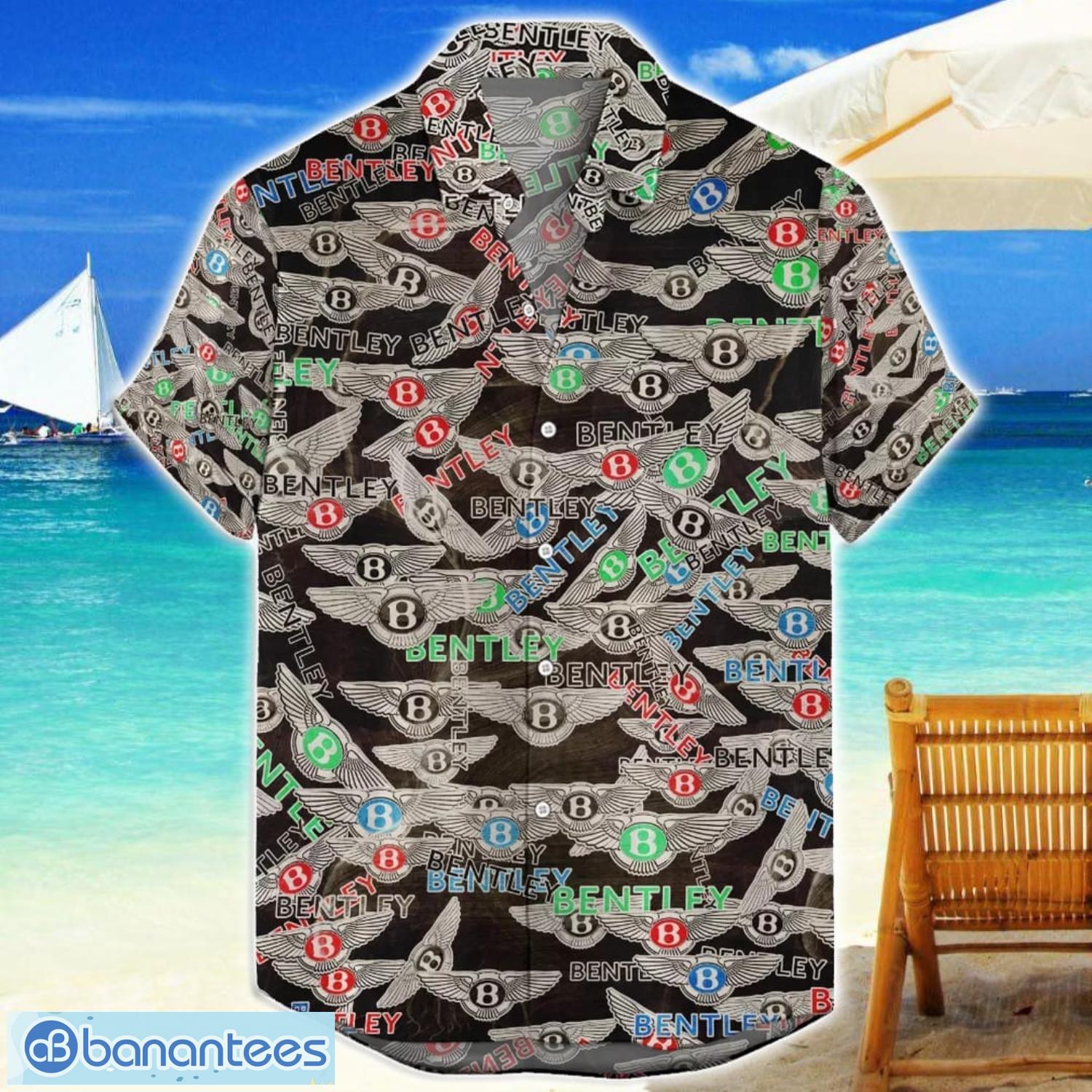 bentley car aop hawaiian shirt summer gift for men and women image Bentley Car AOP Hawaiian Shirt Summer Gift For Men And Women Product Photo 1