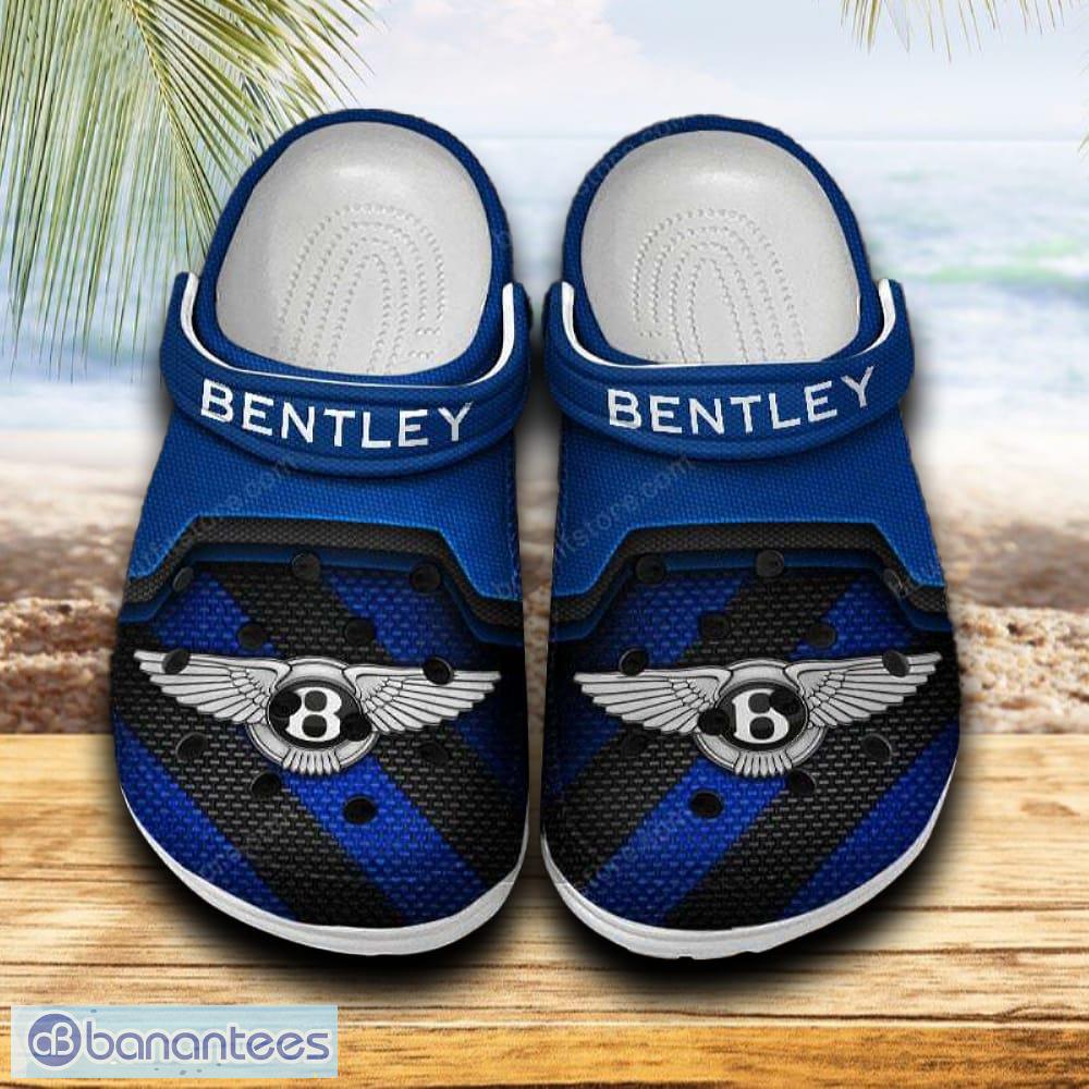 bentley car clog shoes blue color new gift for fans custom name image Bentley Car Clog Shoes Blue Color New Gift For Fans Custom Name - Bentley Car Clog Shoes Blue Color New Gift For Fans Custom Name