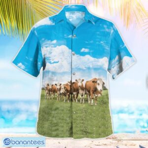 Simmental Cattle Hawaiian Shirt Beach Shirt Summer Holiday Gift Product Photo 3