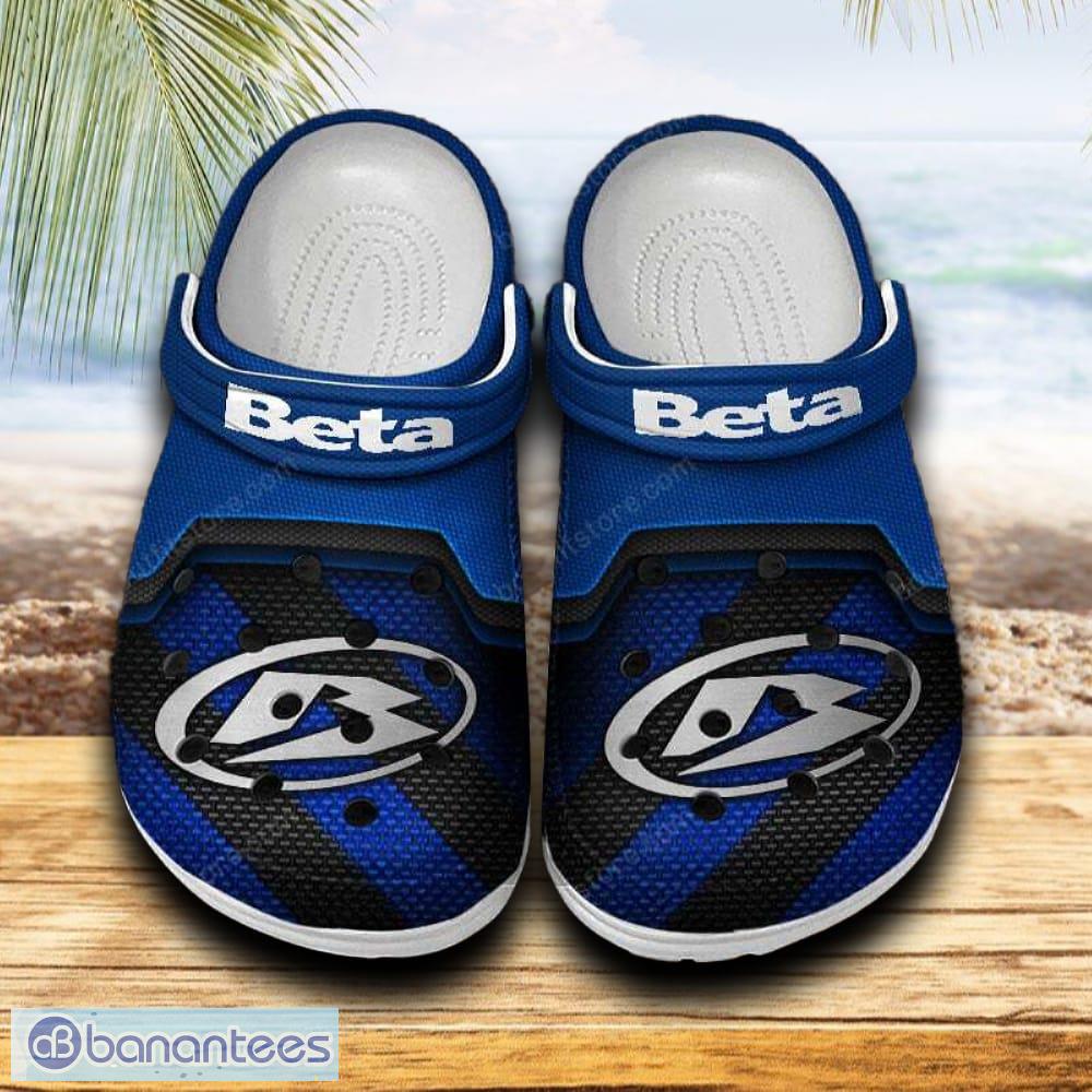 beta motorcycles car clog shoes blue color new gift for fans custom name image Beta motorcycles Car Clog Shoes Blue Color New Gift For Fans Custom Name - Beta motorcycles Car Clog Shoes Blue Color New Gift For Fans Custom Name