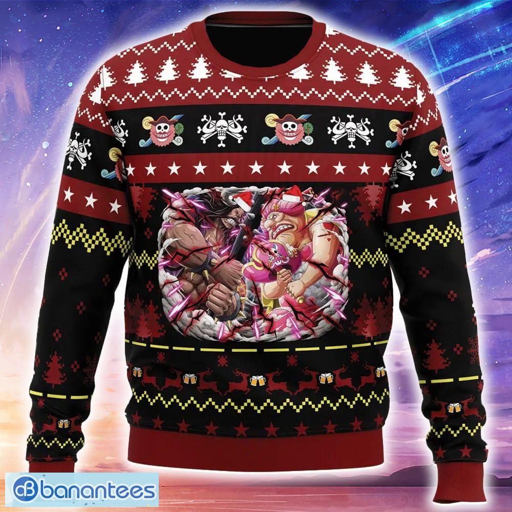 big mom x kaido one piece ugly christmas 3d sweater trending holidays for men women fans image Big Mom x Kaido One Piece Ugly Christmas 3D Sweater Trending Holidays For Men Women Fans - Big Mom x Kaido One Piece Ugly Christmas Sweater_1