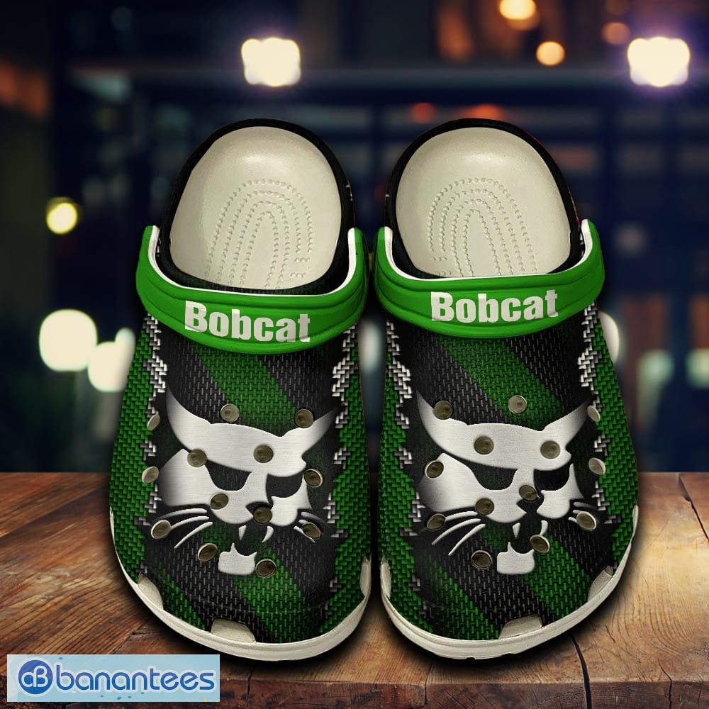 bobcat car 3d clogs shoes green for men women fans gift summer beach all over print image Bobcat Car 3D Clogs Shoes Green For Men Women Fans Gift Summer Beach All Over Print - Bobcat Car 3D Clogs Shoes Green For Men Women Fans Gift Summer Beach All Over Print