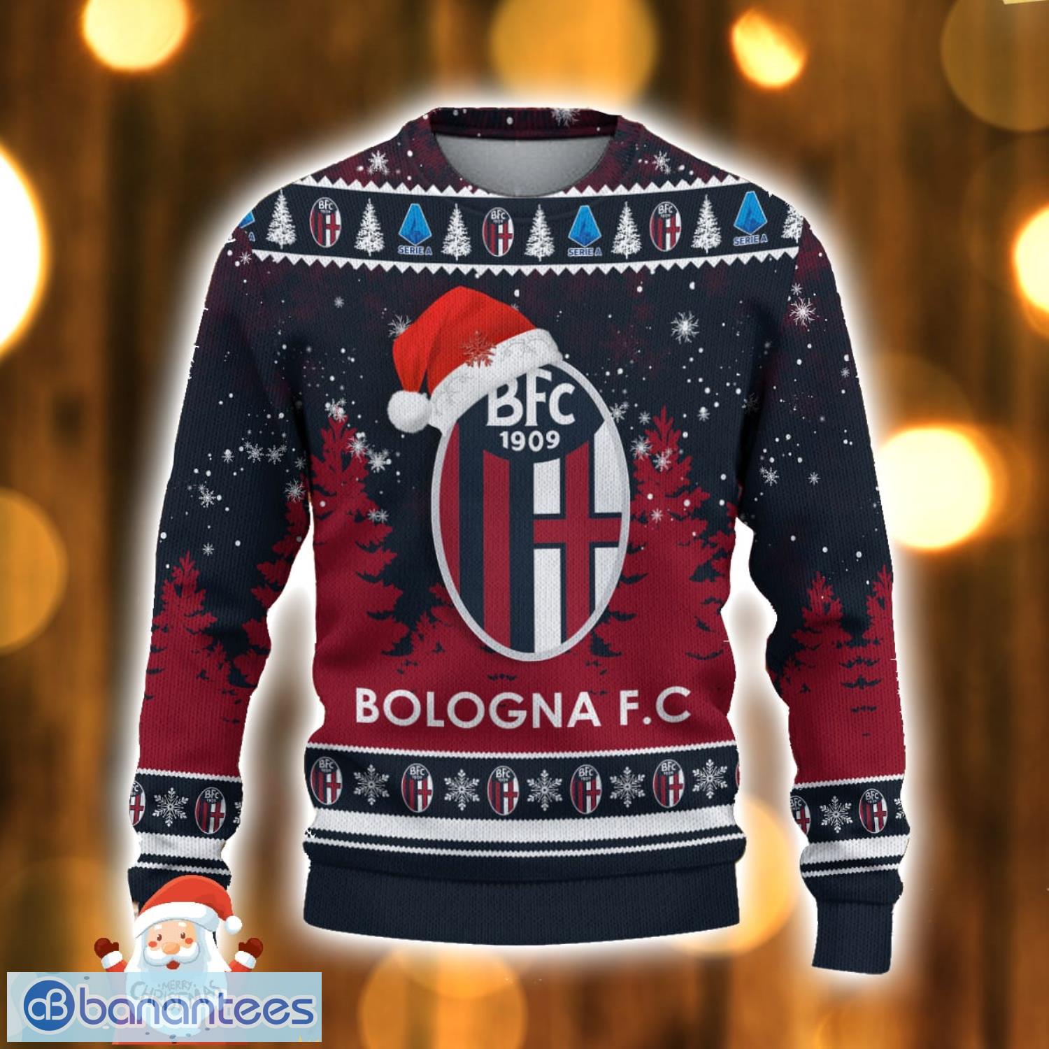 bologna fc 1909 ugly christmas sweater holiday gift ideas for men and women 1 image Bologna Fc 1909 Ugly Christmas Sweater Holiday Gift Ideas For Men And Women Product Photo 2