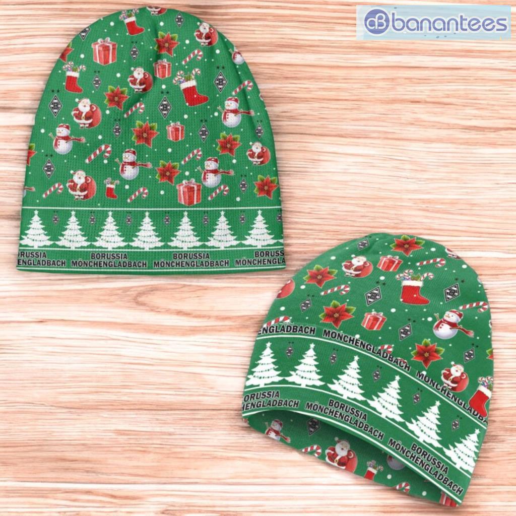 borussia monchengladbach beanie hat ugly christmas pattern gift for men and women image Borussia Monchengladbach Beanie Hat Ugly Christmas Pattern Gift For Men And Women Product Photo 1