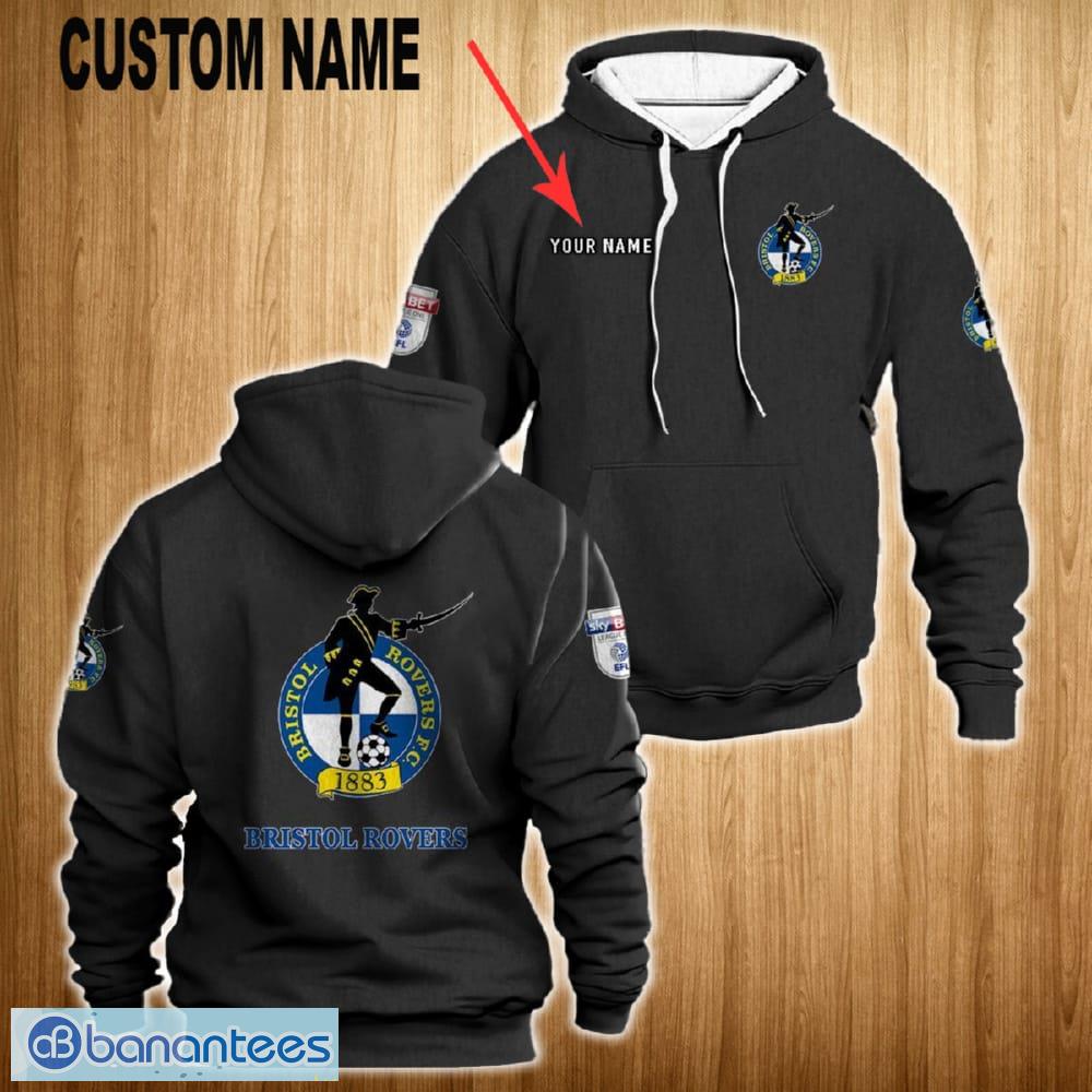 bristol rovers full print 3d hoodie black new for fans gift men women custom name image Bristol Rovers Full Print 3D Hoodie Black New For Fans Gift Men Women Custom Name - Bristol Rovers Full Print 3D Hoodie Black New For Fans Gift Men Women Custom Name