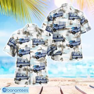 Mobile County EMS Hawaiian Shirt Beach Summer Shirt Product Photo 1