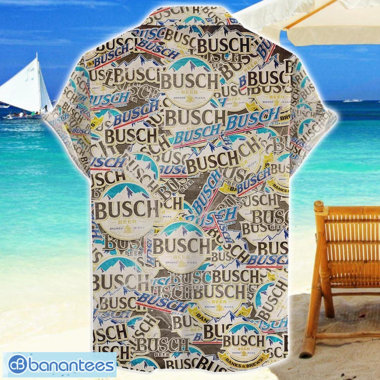 busch aop beer logo hawaiian shirt summer gift for men and women 1 image Busch AOP Beer Logo Hawaiian Shirt Summer Gift For Men And Women Product Photo 2