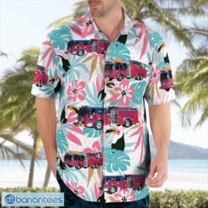 Florida, Palm Coast Fire Department Hawaiian Shirt Product Photo 4