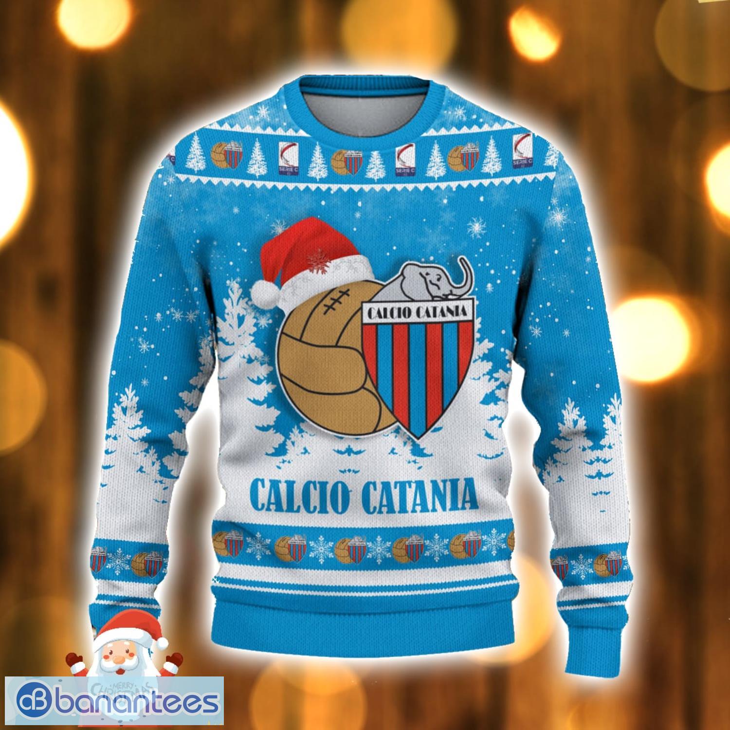 calcio catania 3d sweater gift for men and women ugly christmas sweater 1 image Calcio Catania 3D Sweater Gift For Men And Women Ugly Christmas Sweater Product Photo 2