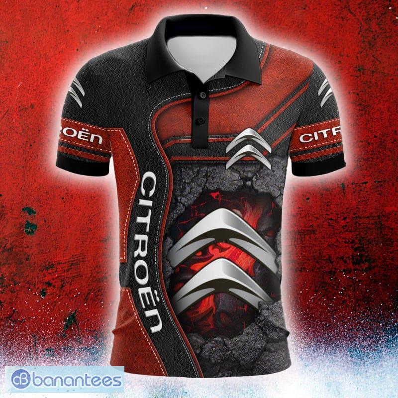 car racing citroen logo hidden truck leather pattern 3d polo car shirt image Car Racing Citroen Logo Hidden Truck Leather Pattern 3D Polo Car Shirt - Car Racing Citroen Logo Hidden Truck Leather Pattern 3D Polo Car Shirt