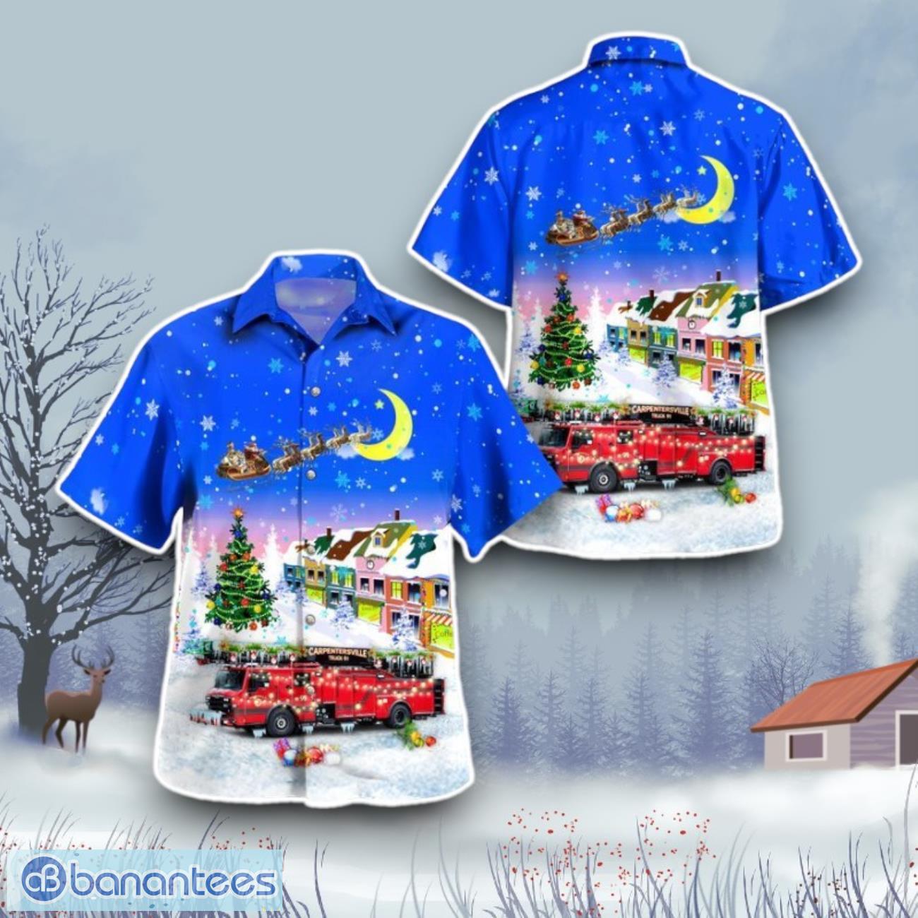carpentersville illinois carpentersville fire department hawaiian shirt gift for christmas image Carpentersville, Illinois, Carpentersville Fire Department Hawaiian Shirt Gift For Christmas Product Photo 1