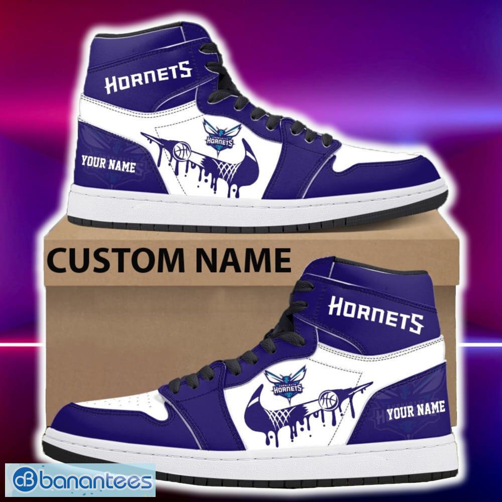 charlotte hornets air jordan hightop shoes new custom name for fans gift sneaker image Charlotte Hornets Air Jordan Hightop Shoes New Custom Name For Fans Gift Sneaker - Charlotte Hornets Air Jordan Hightop Shoes Photo 4