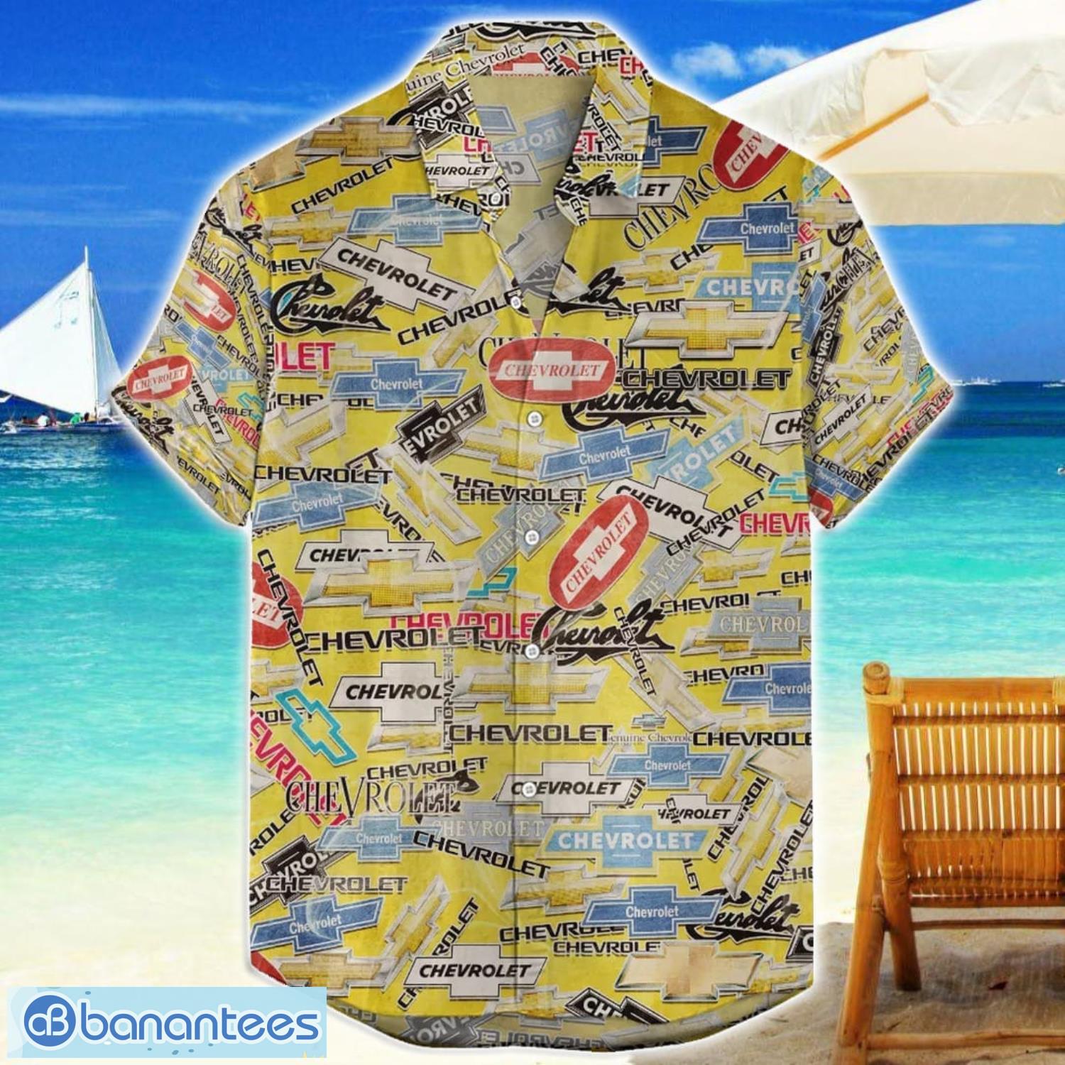 chevrolet aop truck logo hawaiian shirt summer gift for men and women image Chevrolet AOP Truck Logo Hawaiian Shirt Summer Gift For Men And Women Product Photo 1