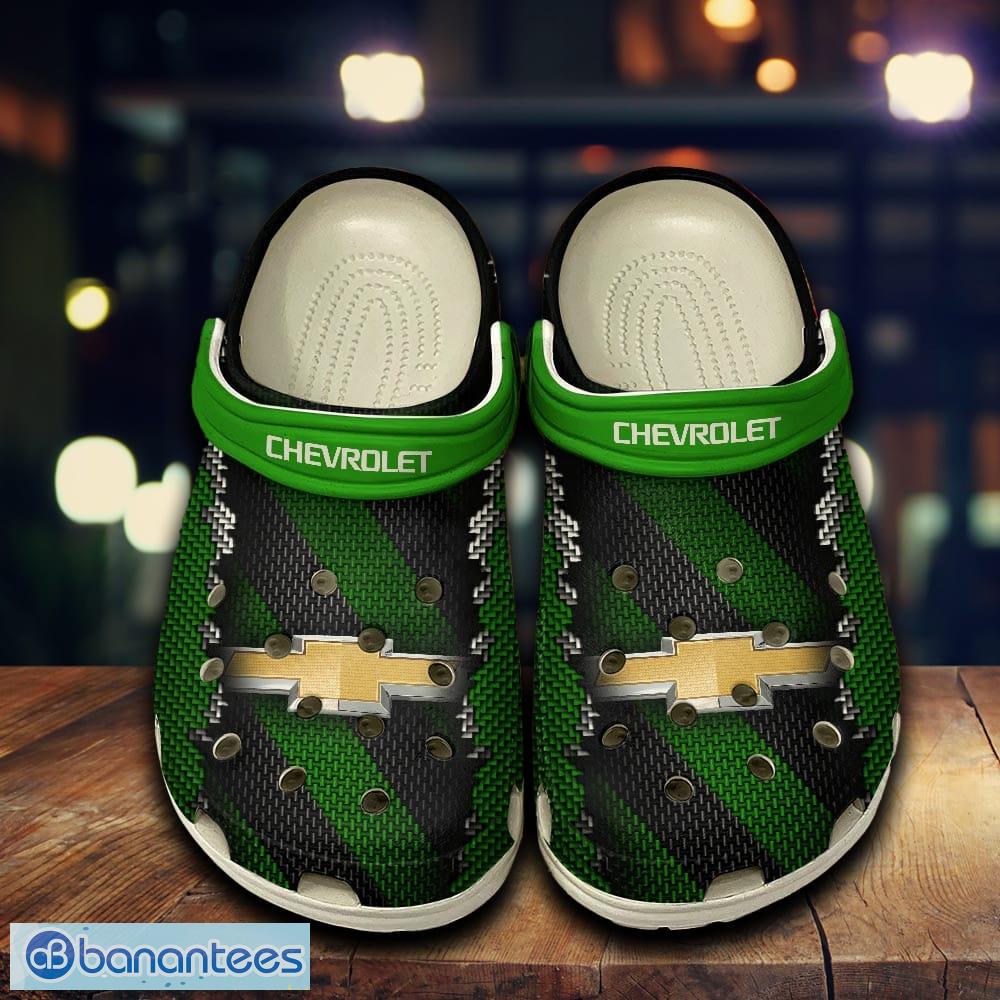 chevrolet fashion car 3d clogs shoes green for men women fans gift summer beach all over print image Chevrolet Fashion Car 3D Clogs Shoes Green For Men Women Fans Gift Summer Beach All Over Print - Chevrolet Fashion Car 3D Clogs Shoes Green For Men Women Fans Gift Summer Beach All Over Print