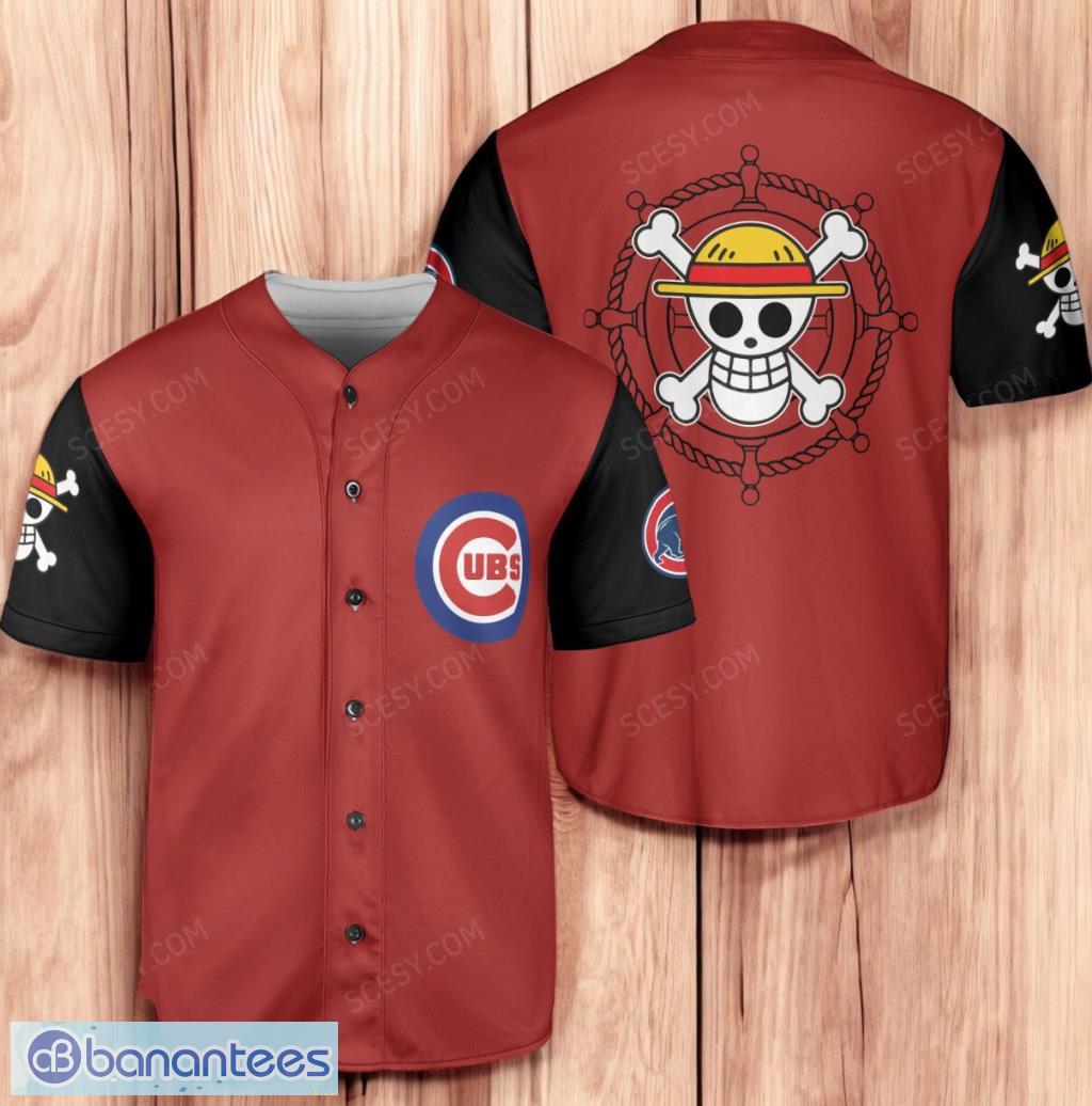 chicub op baseball jersey shirt red limited edition image Chicub OP Baseball Jersey Shirt Red Limited Edition Product Photo 1