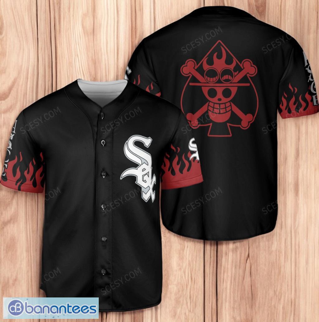 chiwsox op baseball jersey shirt black limited edition image Chiwsox OP Baseball Jersey Shirt Black Limited Edition Product Photo 1